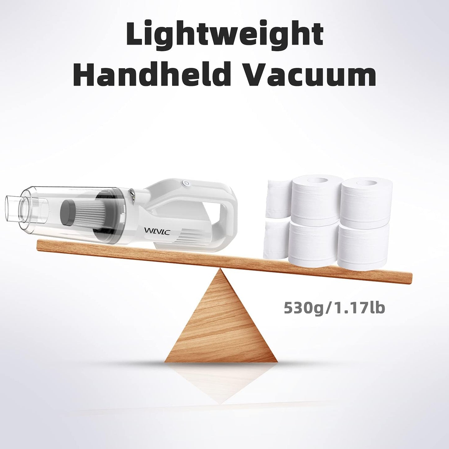 Handheld Vacuum Cordless Rechargeable 9000PA Portable Handheld Vacuum Cleaner for Car Vacuum Cordless Rechargeable Powerful Cyclonic Suction Car Vacuum Cleaner Pet Pair Home 小卖清货,大卖请放过