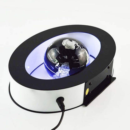 Perpetual Motion Floating Globe Home Office Desk Toy Decoration Rotating Magneti