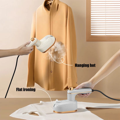 Mini Ironing Machine,Foldable Iron Box for Clothes,Portable Iron,Travel Iron Mini with Steam,Rotatable Hanging Ironing Machine Usb Travel Size Iron,Handheld Mini Clothes Iron for Fabric Clothes