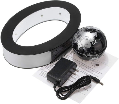Perpetual Motion Floating Globe Home Office Desk Toy Decoration Rotating Magneti