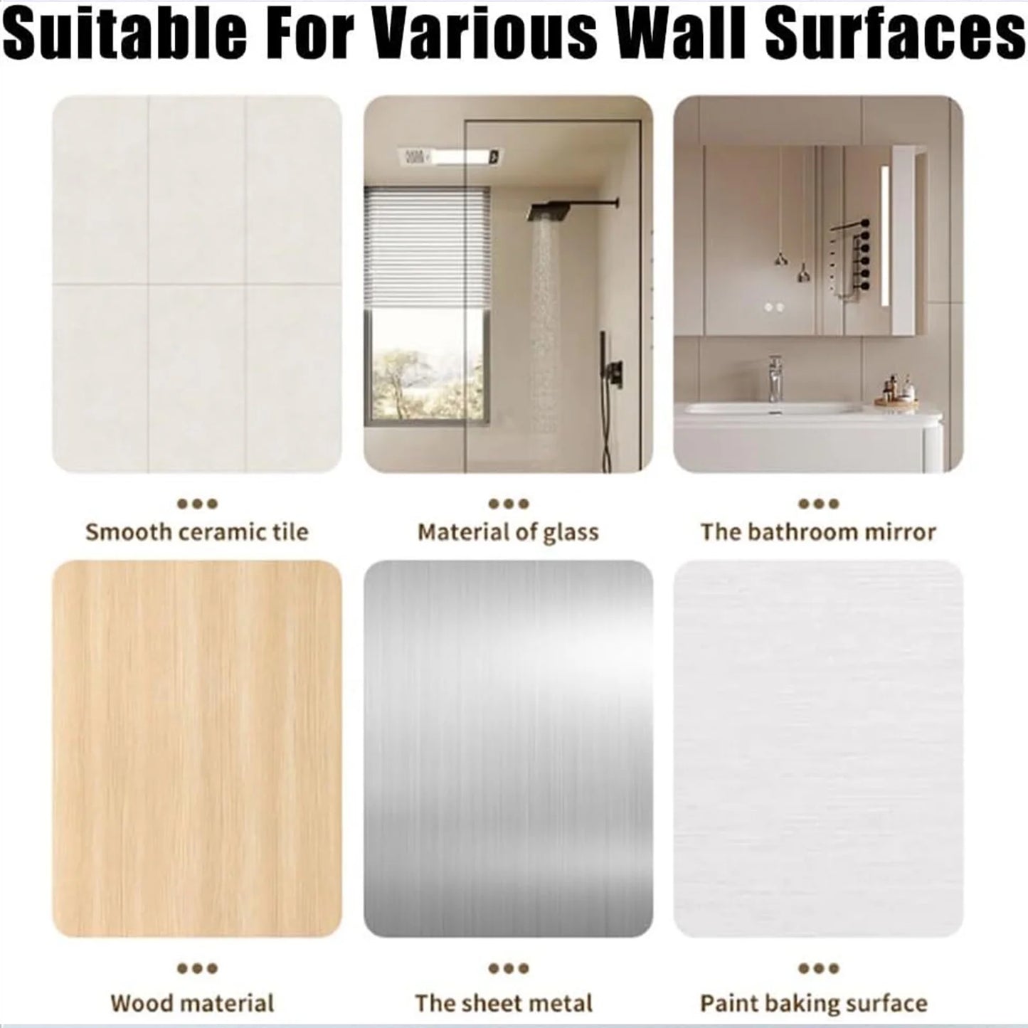 2025 Screen Touch Shower Phone Holder with Wireless Bluetooth Speaker, , 480 Rotation Wall Phones Mount Stand